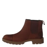 Timberland Homme Elmhurst Chelsea Basic Bottine, Rust Full Grain, 40 EU