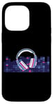 Coque pour iPhone 14 Pro Max Casque pour artistes, DJ, contrôle audio LED clignotant