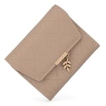 UTO Portefeuille Petit Porte Monnaie Femme Sac À Bandoulière en PU Cuir Mini Pochette Porte Carte Cadeau de Noël Saint-Valentin