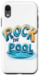 iPhone XR Awesome and Vibrant Rock the Pool Statement Costume Case