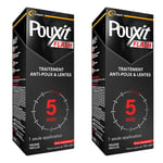 PouXit Flash Traitement Antipoux & Lentes Spray Solution(S) 2x150 ml