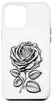 Coque pour iPhone 12 Pro Max Rose romantique