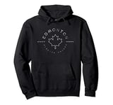 Edmonton Alberta Canada Retro Vintage Graphic Pullover Hoodie