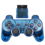 Langaton peliohjain Sony PS2 -ohjaimelle Playstation 2 -konsoliohjaimelle 2.4G Double Vibration Shock Joypad USB PC Game