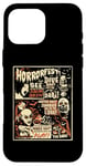 iPhone 16 Pro Max Vintage Horrorfest Halloween Movie Poster Old Time Horror Case