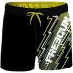 Maillots de bain enfant Freegun  Boardshort court garçon ceinture demi-élastiquée Eclair