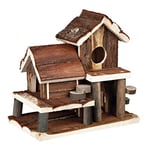 Pet Ting Natural Living Birte Cage en Bois pour Hamster Souris