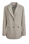 Brooklyn Blazer - Cream Herringbone