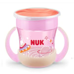 Drikkekopp, NUK, Evolution Mini Magic Cup, Pink