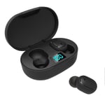 Écouteurs Bluetooth A6S Mini sans fil casques de jeu sportifs avec réduction de bruit Macaron Marque A6S Couleur E6S Noir Version numérique