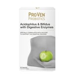 Pro-Ven Biotics Acidophilus + Bifidus with Digestive Enzymes - 30 Caps