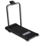 Urban Fitness Walking Treadmill Pad, Foldable Under Desk Model with Speed Range 1-8 km/h, LED Display, Quiet Motor, Compact Home Use with Remote Control