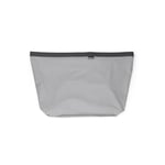 Brabantia - Sac à linge Bo 60L - Sac de remplacement pour panier à linge Bo - Grand compartiment pour un tri facile - Portable & hygiénique - Sac en coton avec fermeture velcro - Grey