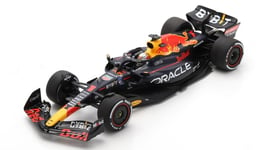 Rouge Bull Max Verstappen-Onyx 2022 #1 Winner Abu Dhabi With Pneu Marks 1:18