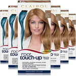 6x Clairol Root Touch Up Permanent Hair Colour Dye #7 DARK BLONDE