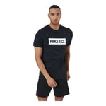 Nike FC Pantalon de Sport Homme, Noir/Blanc, m