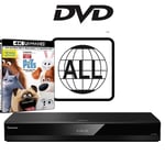 Panasonic Blu-ray Player DP-UB820EB-K DVD MultiRegion & The Secret Life of Pets