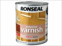 Ronseal - Interior Varnish Quick Dry Gloss Medium Oak 250ml