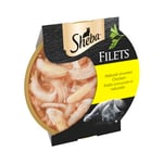 Sheba Fillets Cat Food Tray with Chicken in Gravy 2x16x60g