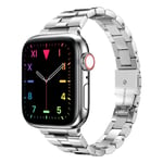 Slim Metallarmband Apple Watch SE 44mm silver