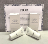 2x Dior La Mousse OFF/ON Foaming Face Cleanser Sample MINI 5mlx2 10 ml