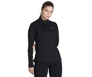 PUMA Run Knit 1/2 Zip W Pull Femme, Noir, XL