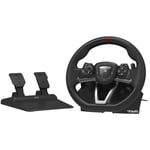 Racing Wheel Apex racinghjul - HORI - PC, PS4 och PS5 - Pedaler ingår - Svart Svart