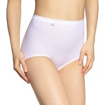 Sloggi Femme Basic+ Maxi 2p Taillenslip, Blanc, 52 EU