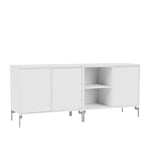 Montana - Save Lowboard - New White / Matt Chrome Legs - Sideboards og skjenker - Peter J. Lassen - Hvit - MDF