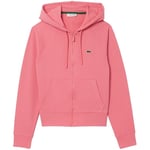 Sweat-shirt Lacoste  Veste zippee femme  Ref 57499 PQU Rose