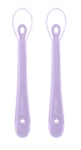 Kidsme - Silicone spoon - Lavendel 2-pack (KIDS140308LA)