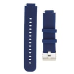 Silikoni kellon rannekkeen rannekkeen vaihto Amazfit Smart Watch Verge 2 A1807 Midnight Blue