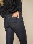 MOS MOSH Deluxe Flare Jeans, Dark Blue