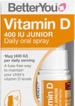 BetterYou Vitamin D 400 IU Junior Daily Oral Spray, 15 ml (Pack of 1) 