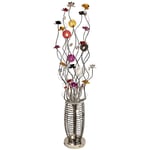 Lampadaire Lampadaire Verticale Lampes Lampadaire Multicolore Pastorale Mo Créative Salon Chambre Lampadaire Lampe Chevet Fleurs en Forme Lampadaires Éclairage Intérieur