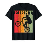 8th Birthday Boys 8 Year Old Eight BMX Bike racing bicycle T-Shirt