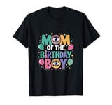 Mom And Dad Birthday Boy Monster Family Party Decorations T-Shirt