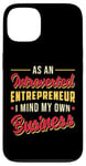 iPhone 13 Introverted Business CEO Boss Retro Hustle Entrepreneur Case