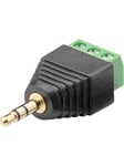 Pro Terminal Block 3-pin > 3.5 mm male (3-pin stereo)