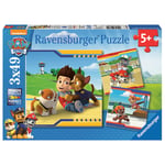 Ravensburger Puzzle 3 x 49 stykker Paw Patrol: Heroes with fur