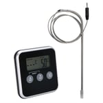 Wireless Digital Meat Thermometer Food Timer Oven BBQ Grill Kitchen Cooking