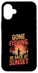 iPhone 16 Plus Gone Fishin' Funny Fishing Outdoors Case