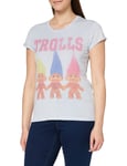 Plastic Head Women's Varsity Troll Grst T-Shirt L Blue