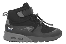 KangaROOS Kx-Hydro Basket, Jet Black Steel Grey, 27 EU