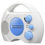 Waterproof Shower Radio Wireless Portable Radio Am/FM Wall Hanging Radio For GF0