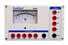 PeakTech P 3296 Voltmètre analogique ~ 1000 V AC/DC