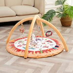 Tapis D'éveil Bébé Montessori 0-12 Mois Avec Arches | Tapis Évolutif Enfant Fille Et Garçon | Tapis De Jeu Épais Et Confortable | Arche D'éveil Sensoriel | Tapis D'éveil Bébé | Tapis De Jeux Éducatif