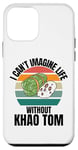 iPhone 12 mini Retro Cute Khao Tom I Can't Imagine Life Without Khao Tom Case