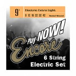 Encore Electric Guitar String Set Nickel Wound 9-42  - Extra Light EES9