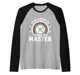 Roulette Players TAKE A BOW TO THE ROULETTE MASTER Raglan Baseball Tee